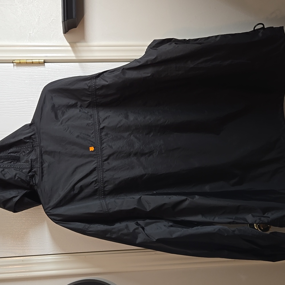 Black Hooded Rain Jacket by Field And Stream - Picture 5 of 10
